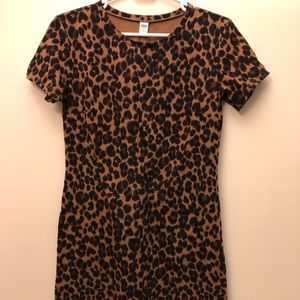 Leopard Body Con Dress